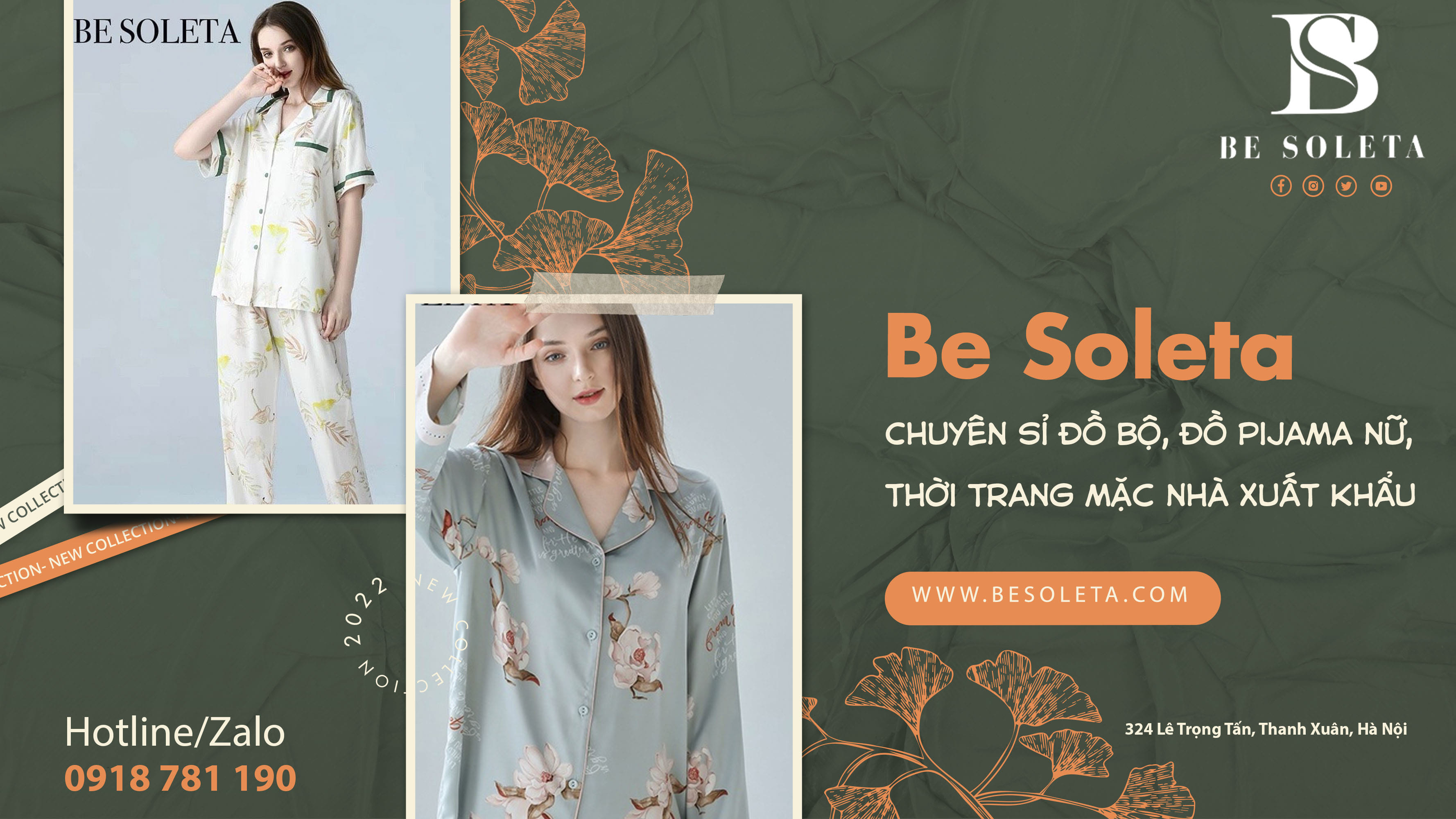 Be Soleta – Thương hiệu thời trang mặc nhà được ưa chuộng