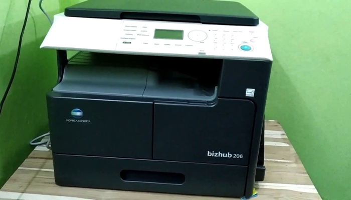 Máy photocopy mini để bàn Konica Bizhub 206