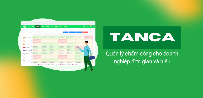 Phần mềm quản lý nguồn nhân lực Tanca