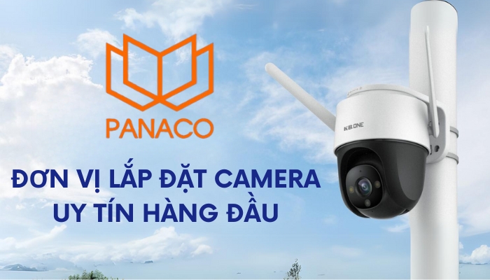 Lắp đặt camera tại PANACO