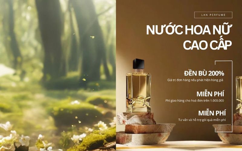 cửa hàng nước hoa chính hãng Lan Perfume