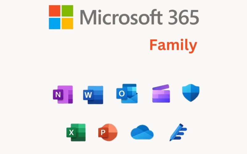 các tính năng vượt trội của Microsoft 365 Family