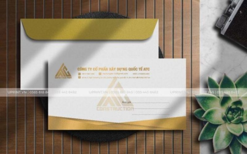 Mẫu in phong bì cho công ty ATC tại uPrint Mẫu in phong bì cho công ty ATC tại uPrint