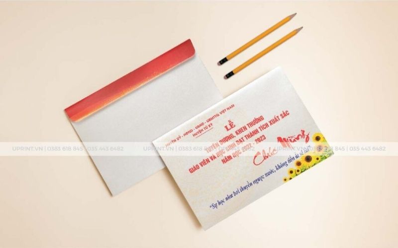 Mẫu in phong bì công ty tại uPrint cho Huyện ủy Mẫu in phong bì công ty tại uPrint cho Huyện ủy