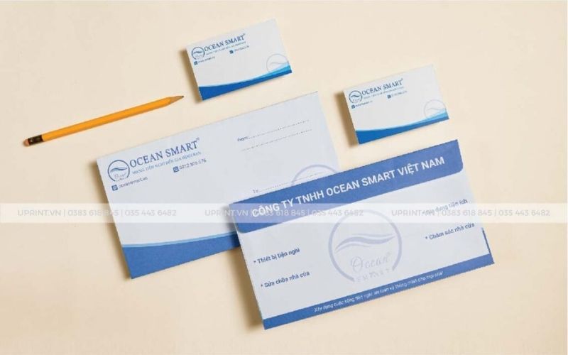 Mẫu in phong bì công ty tại uPrint cho doanh nghiệp Ocean Smart Mẫu in phong bì công ty tại uPrint cho doanh nghiệp Ocean Smart