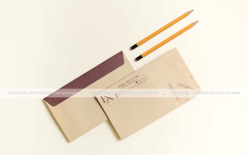 Mẫu in phong bì cho công ty Thẩm Mỹ Lệ Na tại uPrint Mẫu in phong bì cho công ty Thẩm Mỹ Lệ Na tại uPrint