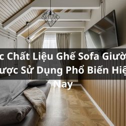 chất liệu ghế sofa giường