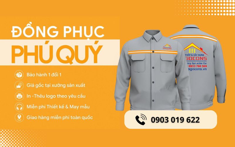 Đồng phục Phú Quý thuộc top xưởng may đồng phục bảo hộ