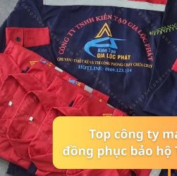 Top 7+ công ty may đồng phục bảo hộ giá tốt uy tín