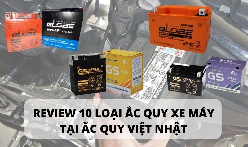 Ắc quy xe máy tại Ắc Quy Việt Nhật