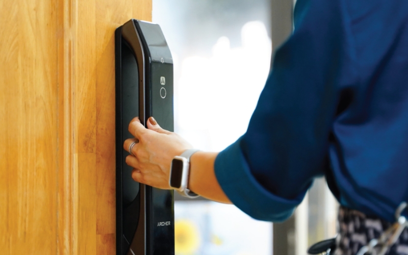 khóa cửa mật mã là gì