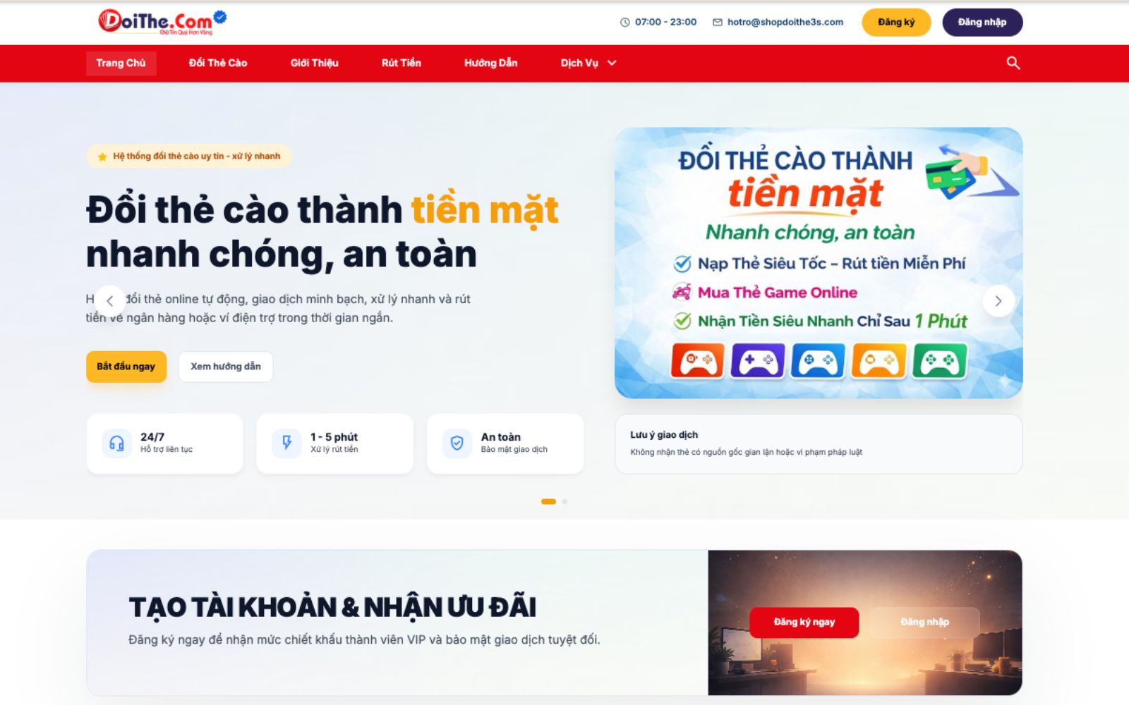 Giới thiệu về DOITHE.COM