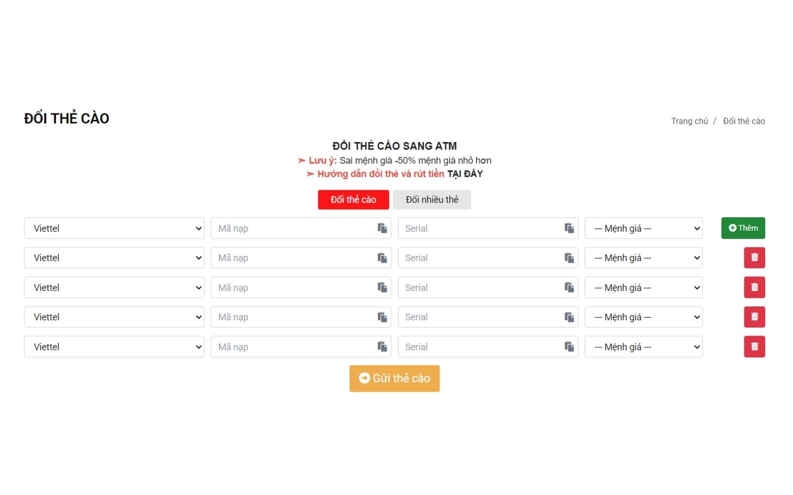 review đổi thẻ cào DOITHE.COM có uy tín không?